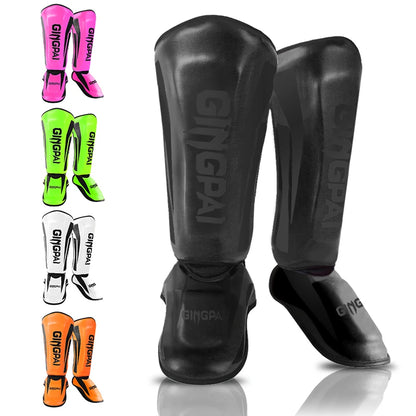 Kickboxing Boxing Shin Guard Pads Muay Thai Martial Arts